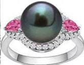 Sterling Silver Semi Mount Ring Setting Round RD 8.5mm - Syzjewelry